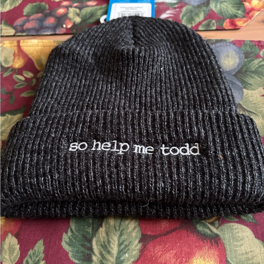 COLUMBIA WHIRLIBIRD CUFFED BEANIE HAT NWT SO HELP ME TODD UNISEX - Picture 2 of 3